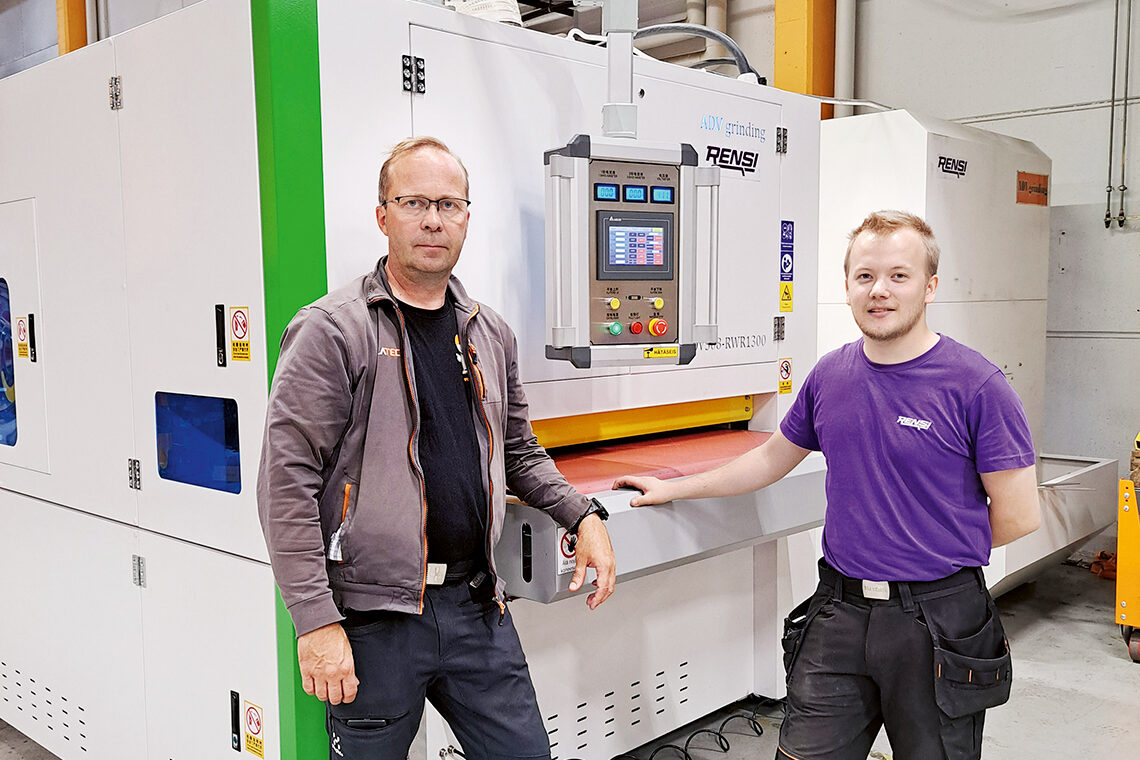 Finnish company purchases adv-508 to improve laser deburring operation efficiency