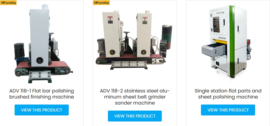 auto steel plate polishing machine