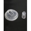 Disposable multi-function leakproof plastic cup lid for milk tea shop