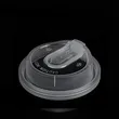 Disposable multi-function leakproof plastic cup lid for milk tea shop