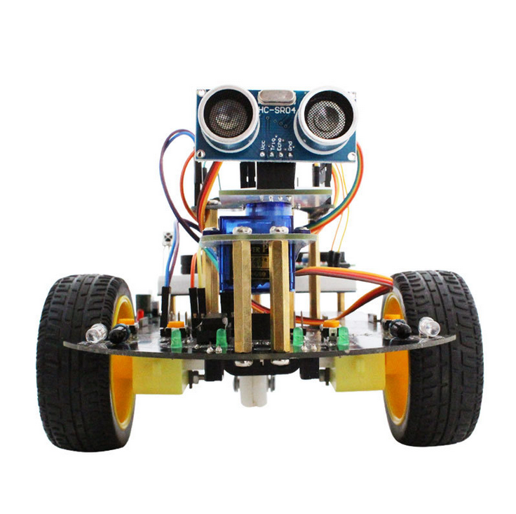 Arduino Uno Intelligent Car Robot Kit R3 Tracking Obstacle Avoidance 