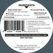 Nicotine pouches--APPLE 14mg