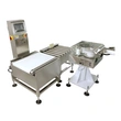 fábricas de procesamiento de carne controladora de peso detector de metales combo paquete a granel pesaje máquina etiquetadora