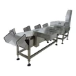 Pharmaceutical multistage sorting checkweigher machine, high speed automatic checkweigher for sale