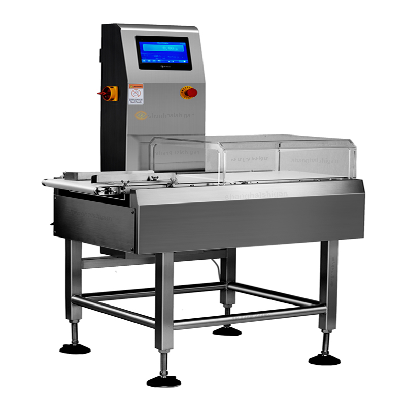 High-precision online checkweigher for sugar