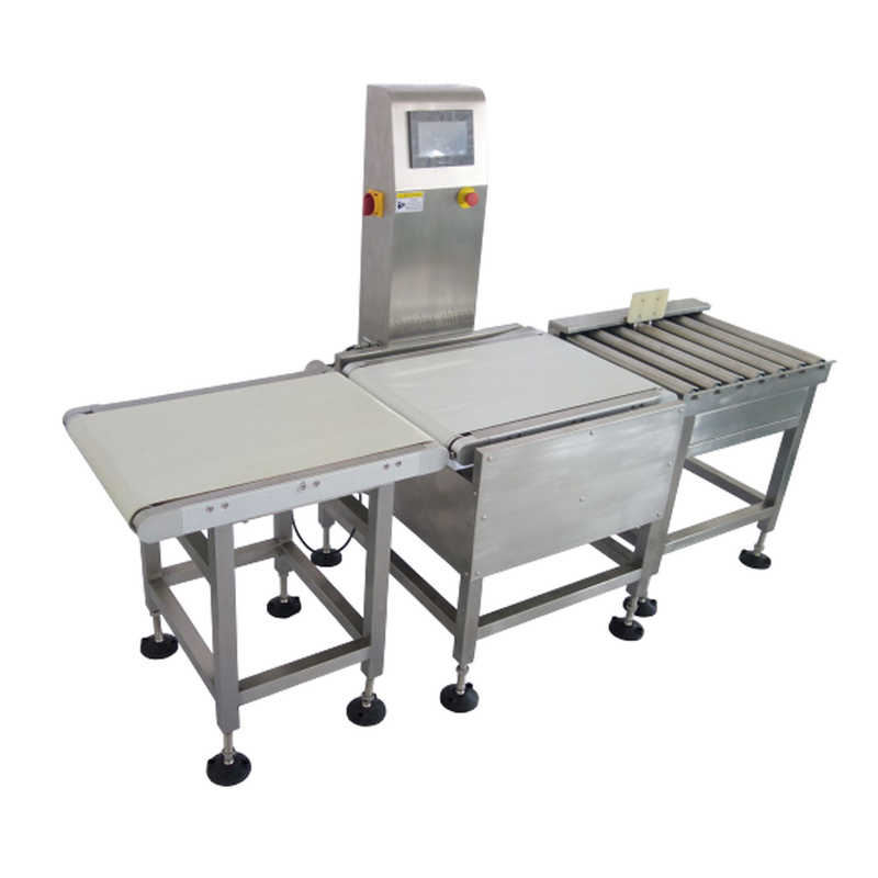 Boxed online weight detection checkweigher