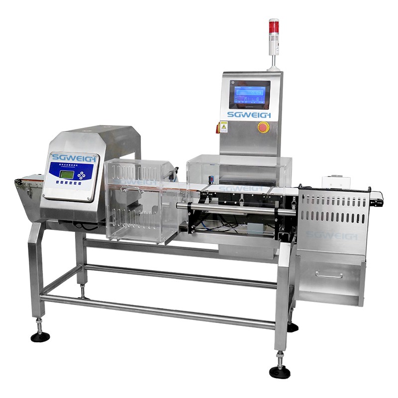 High Precision Checkweigher with Metal Detector Combo