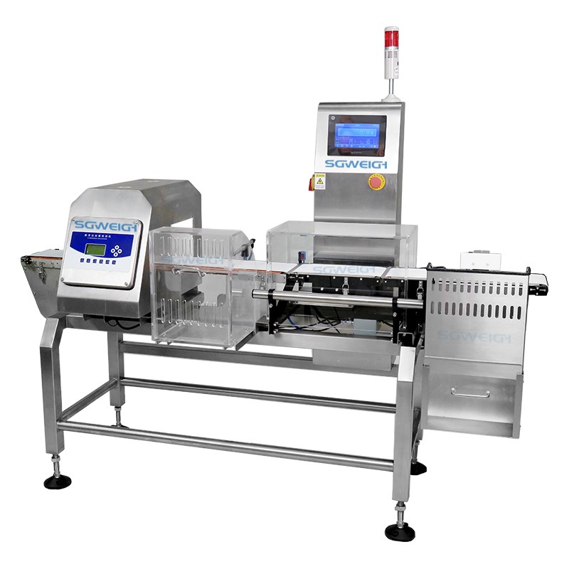 All-in-One Metal Detector Machine And Checkweigher