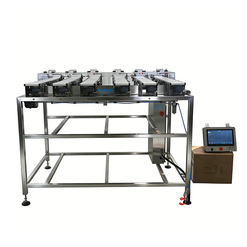 100% Inline Weight Control Multi-Lane Checkweigher for Stick Sachet 100% Inline Weight Control Multi-Lane Checkweigher for Stick Sachet