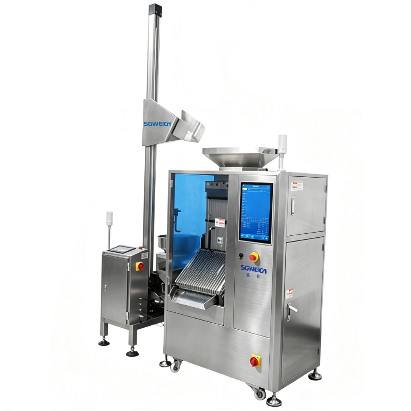 Automatic Capsule & Tablet Checkweigher with Elevator Automatic Capsule & Tablet Checkweigher with Elevator