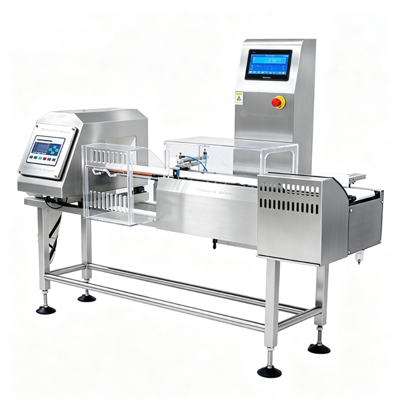 Industrial Checkweigher Metal Detector Combination Machine Industrial Checkweigher Metal Detector Combination Machine