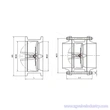 clapet anti-retour à plaquette double plaque api wcb/acier inoxydable——valve zg