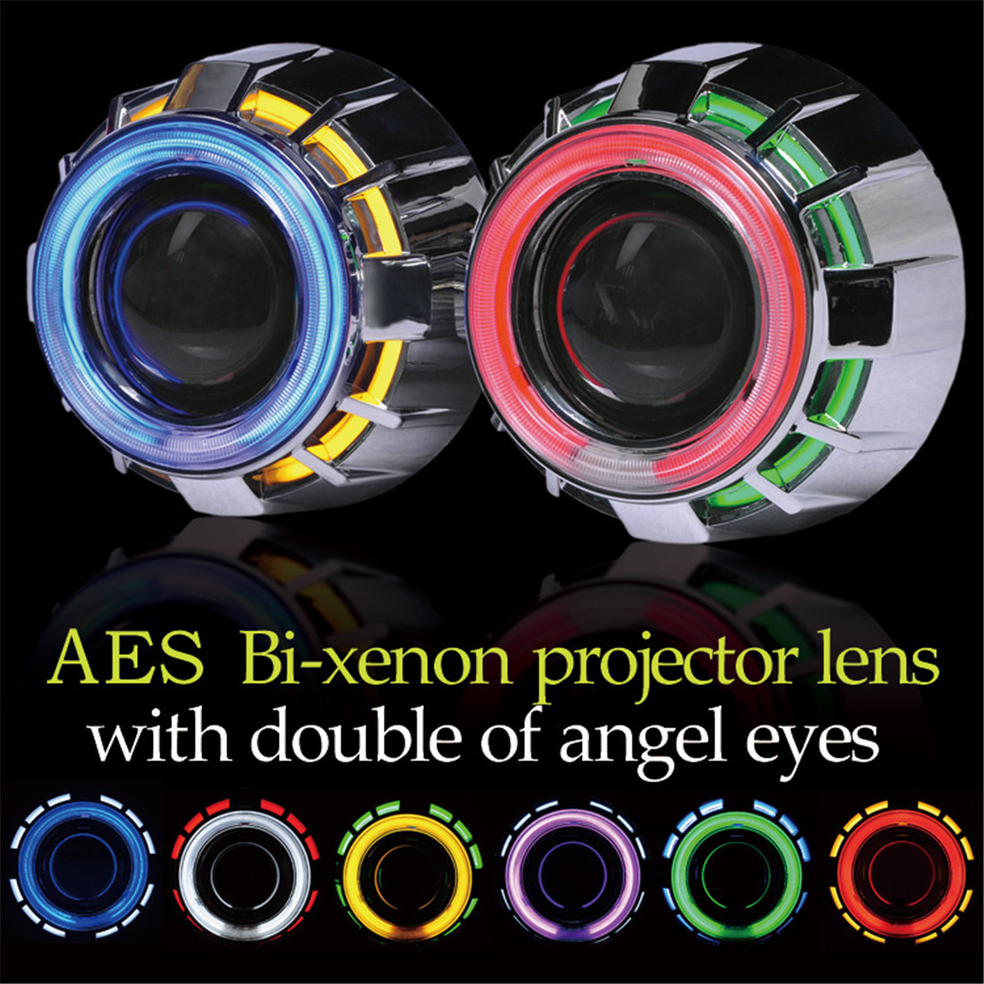 hid bi xenon projector lens