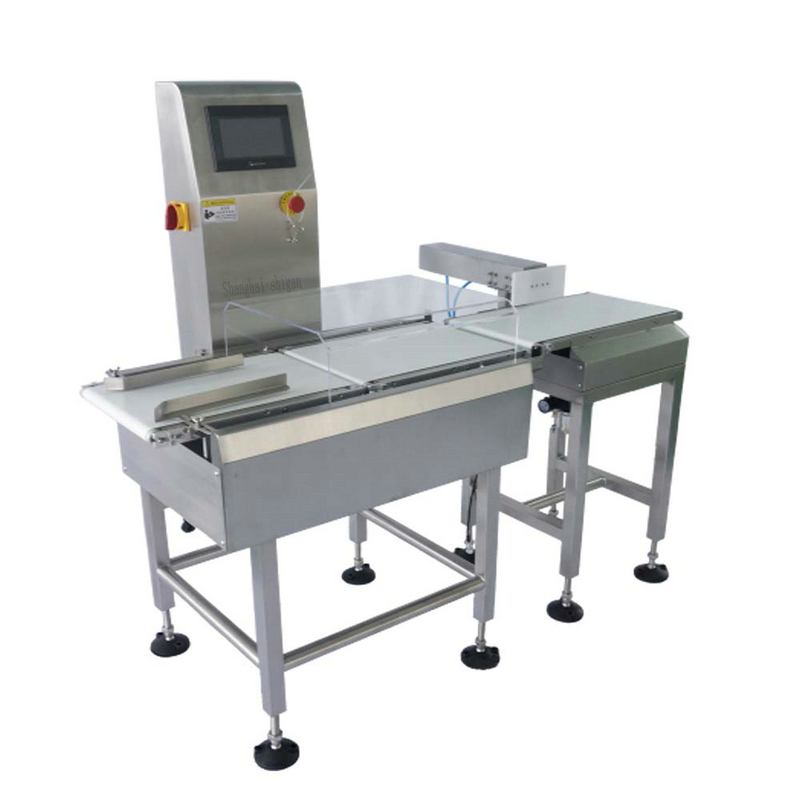 Box conveying checkweigher factory 