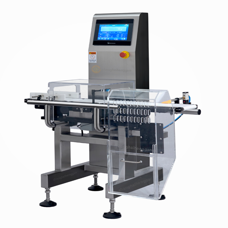 Automatic check weigher for cosmetics