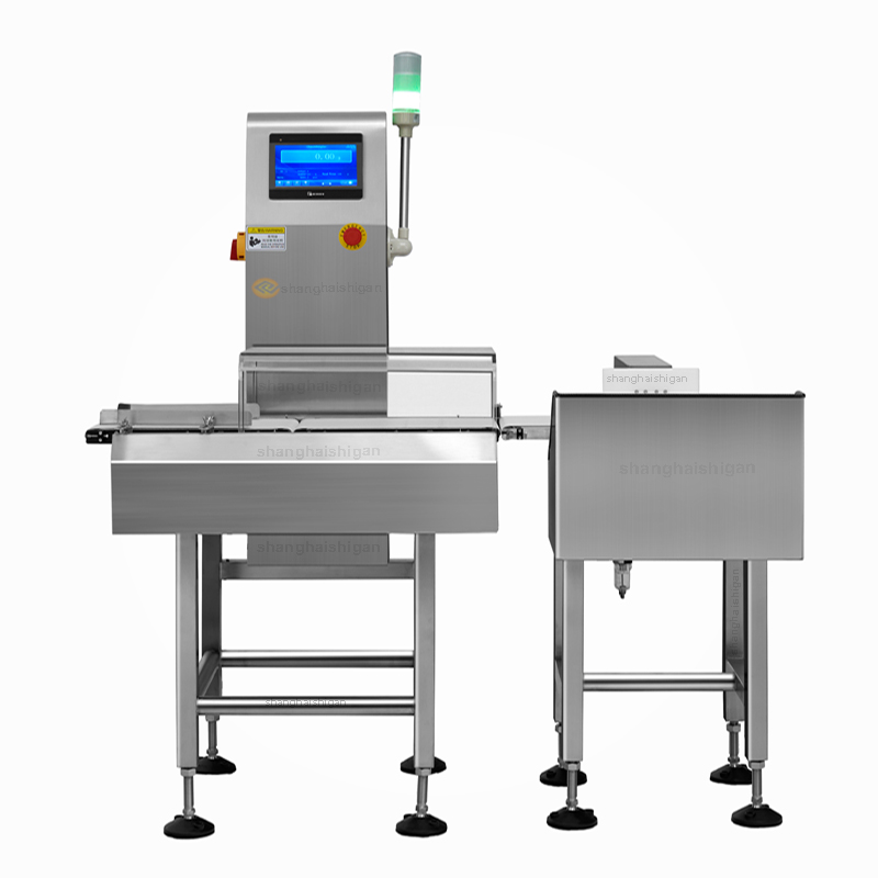 Inline checkweigher for industry