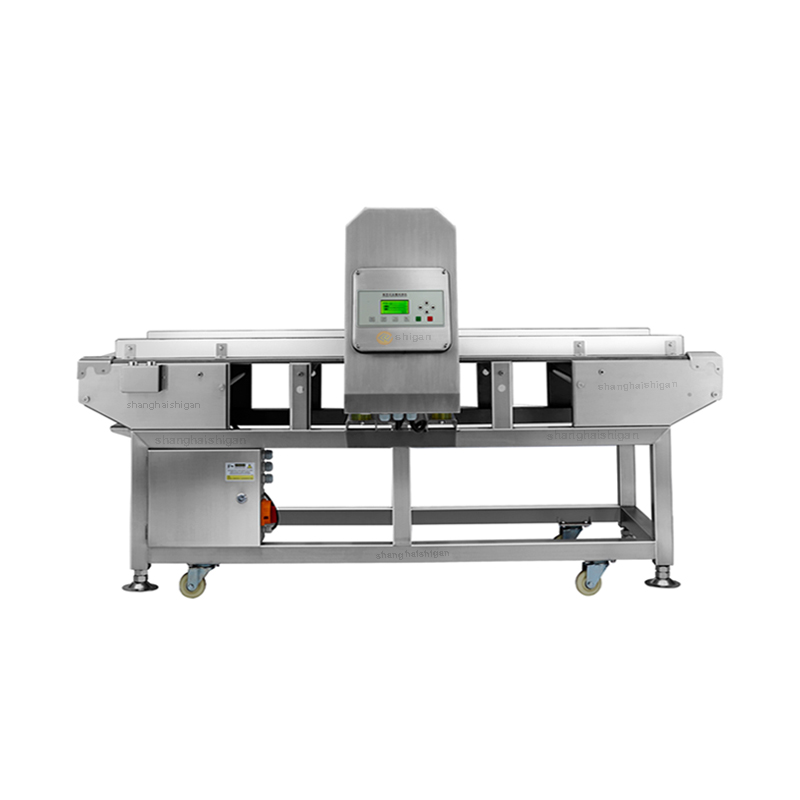 Foil packaging metal detector