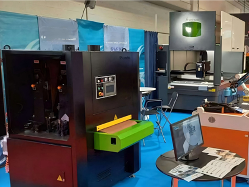 508 Series Deburring Machine Steals the Spotlight at Pordenone Exhibition in Italy