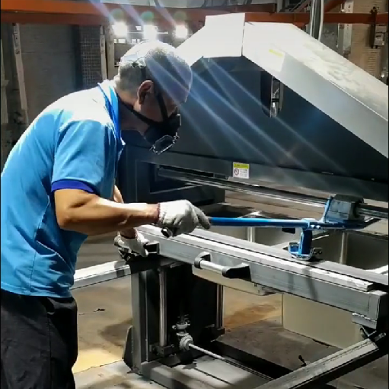 ADV Long Belt Grinding Polishing Machine For surface metal