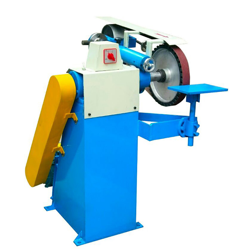 Single head Vertical/horizontal belt grinding machine for Hardware