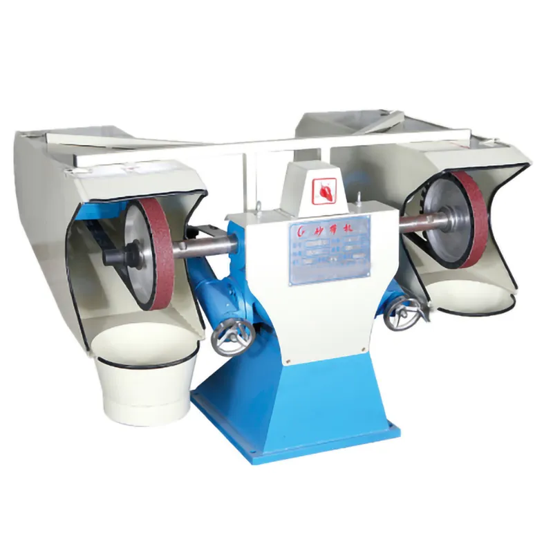 Single head Vertical/horizontal belt grinding machine for Hardware