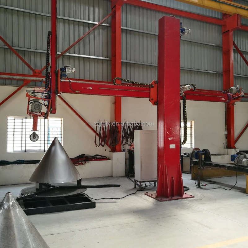 máquina pulidora de la cabeza del plato del extremo del plato del tanque de almacenamiento para el acero inoxidable 