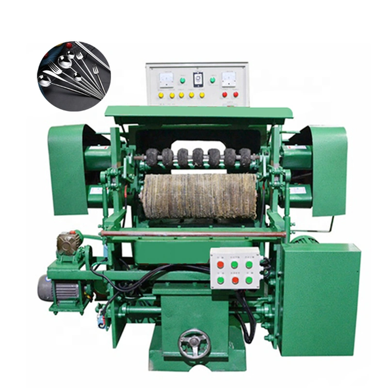 Máquina pulidora de vajilla de metal de avión de doble rueda adv 