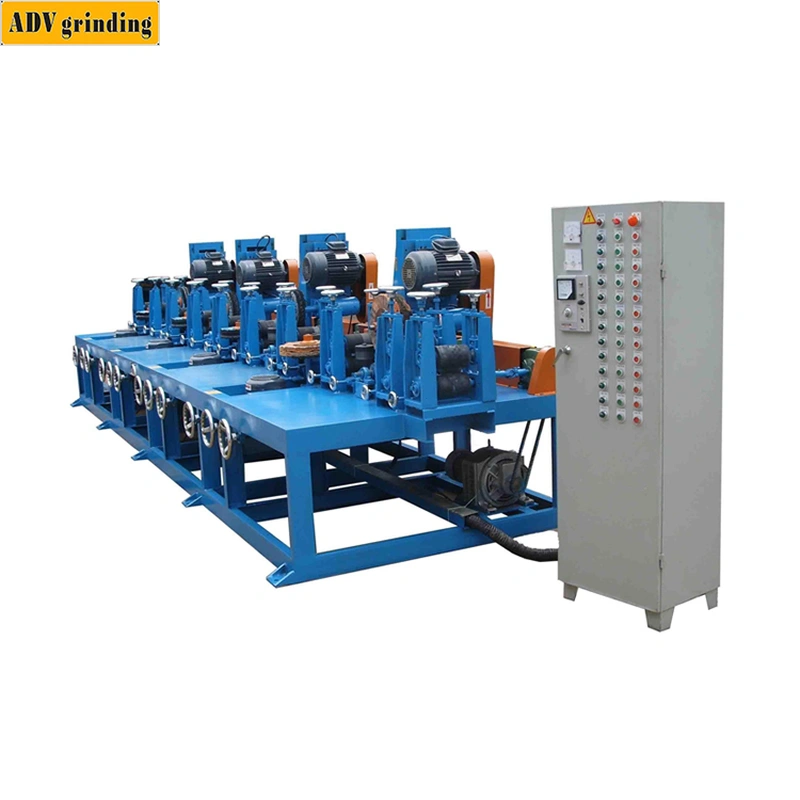 ADV square tube and flat bar polishing machine