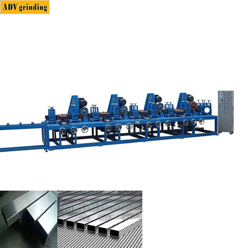 ADV square tube and flat bar polishing machine