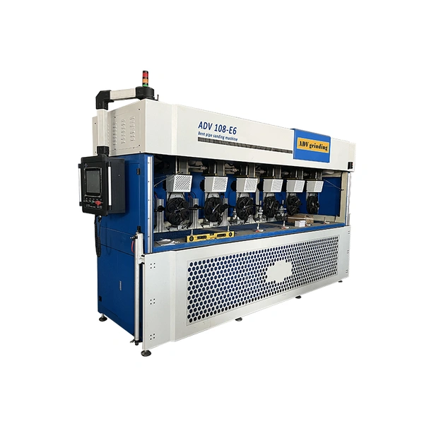 машина для полировки изогнутых и круглых труб adv