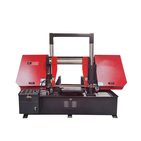 Double Column Horizontal Industrial Metal Band Saw Cutting Machine