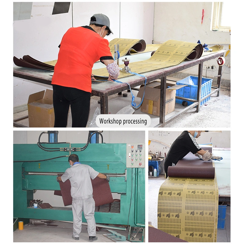 banda ancha banda abrasiva para rectificado de metales