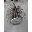 Spring steel wire brush for optimal oxide skin removal