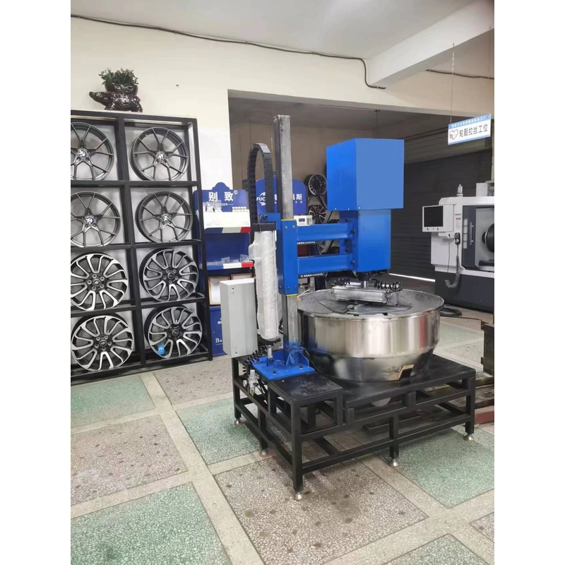 Radpoliermaschine, Vibrator für Felgen