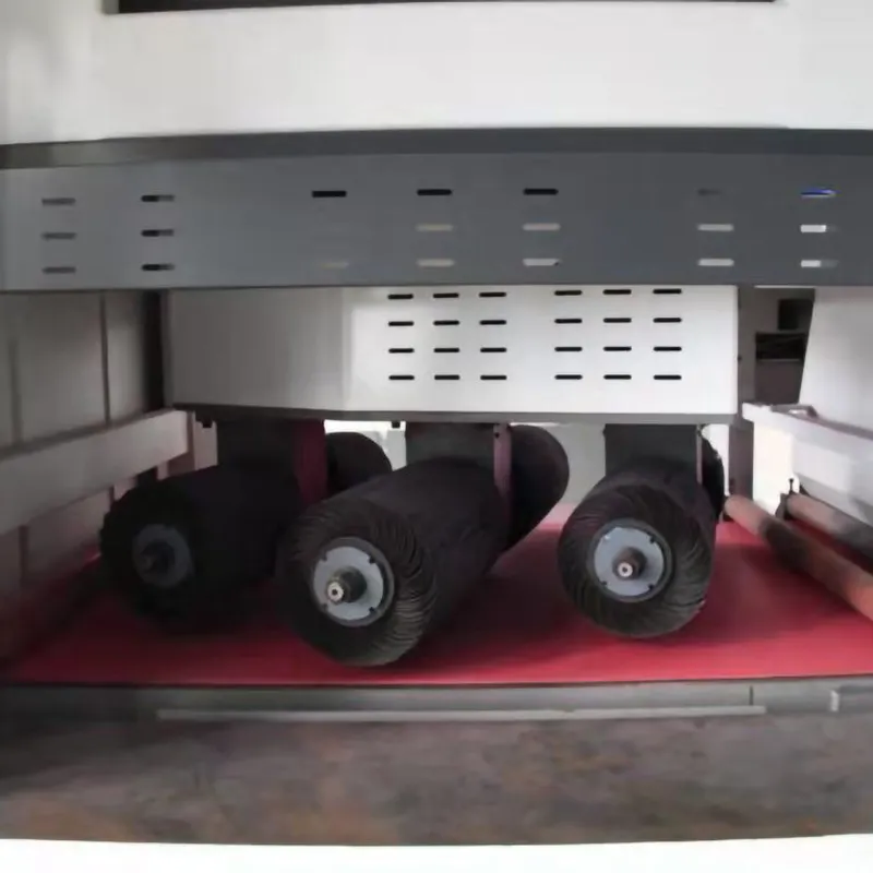 Schmirgelleinen-Drahtrad-Entgratungsmaschinenbürsten mit Schleifpapier   