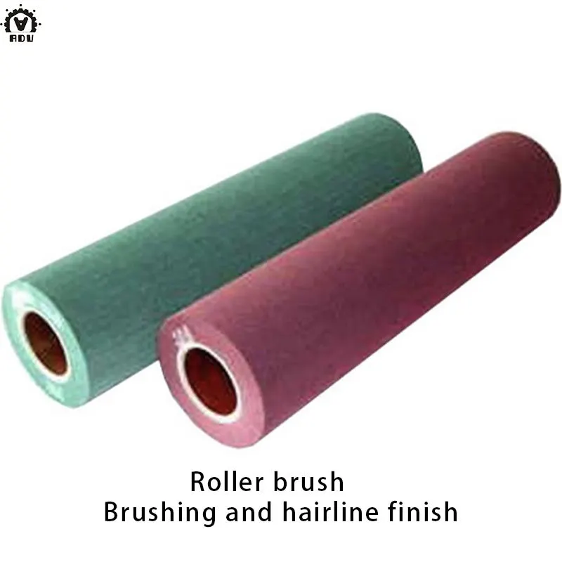 Cepillo de rodillo abrasivo de nailon no tejido para pulir láminas de metal