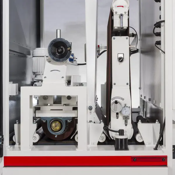 Cepillo de rodillo abrasivo de nailon no tejido para pulir láminas de metal