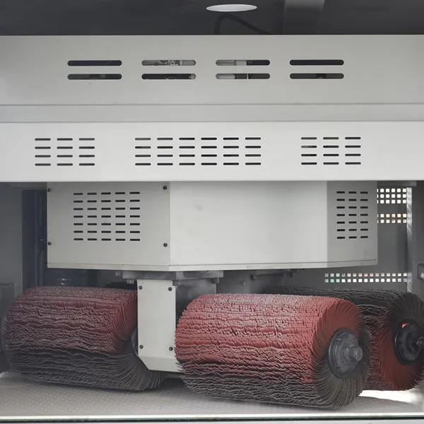 máquina automática de redondeo y rectificado de bordes de desbarbado de metal