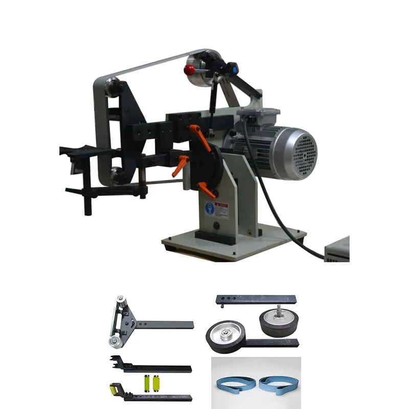 Convertidor de frecuencia, amoladora de correa, lijadora de 2,2 kW, fabricación de cuchillos abrasivos