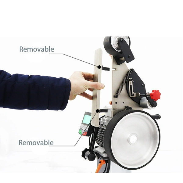 adv kleiner vertikaler und horizontaler Bandschleifer mit hoher Funktionalität  