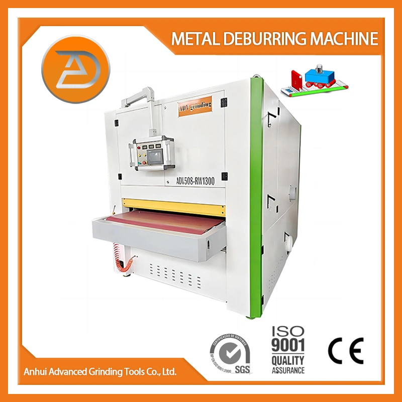máquina automática de redondeo y rectificado de bordes de desbarbado de metal