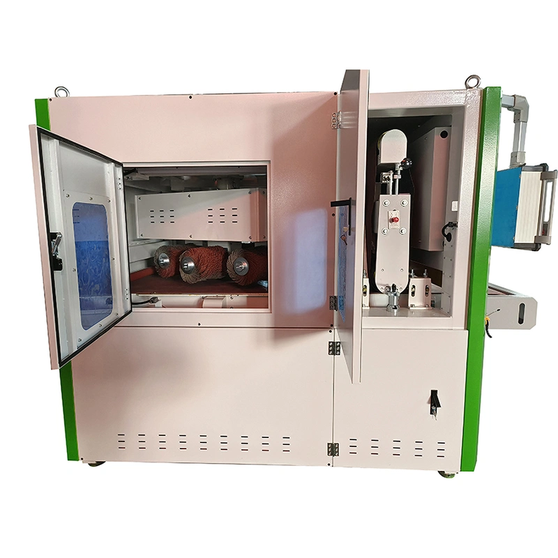 Máquina de desbarbado de redondeo de borde de chapa láser automática para la venta