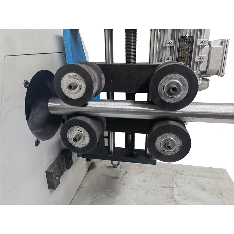 Round Tube Polishing Machine | Curved Pipe Finishing
