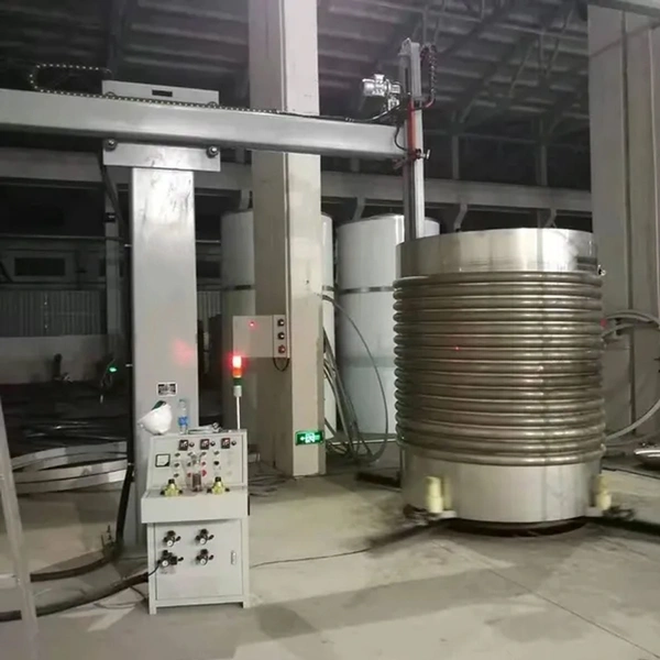 máquina pulidora de la cabeza del plato del extremo del plato del tanque de almacenamiento para el acero inoxidable 