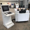 Automatic cnc 3 roller vertical aluminum profile arc bending machine