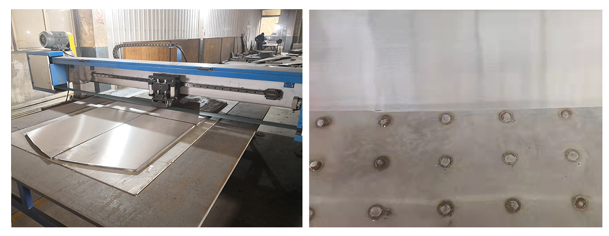 metal plate polishing machine