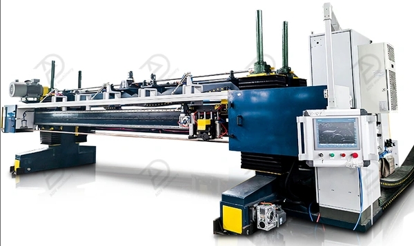 Large size long belt metal plate grinding machine