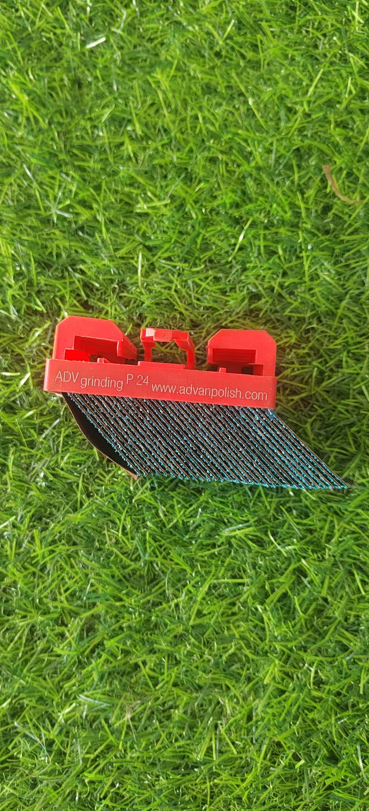 Polishing machine abrasive blocks