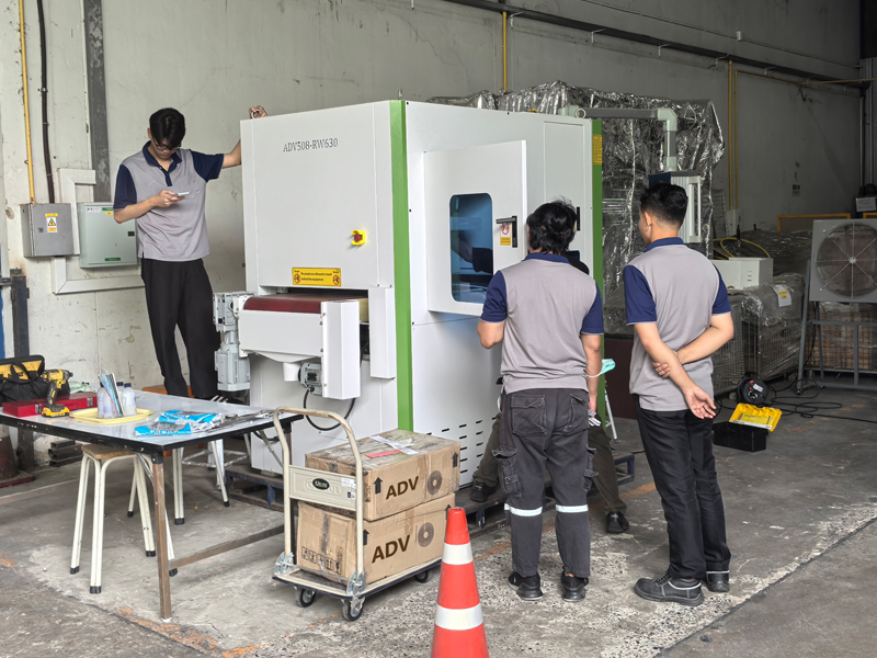 how to use deburring machine