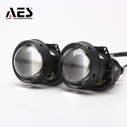 AES A8 BI-LED Projector Lens Universal H4 h7 9005 9006 autp retrofit headlight